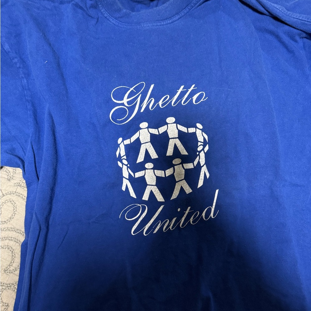 Blue Graphic T-Shirt ghetto vintage